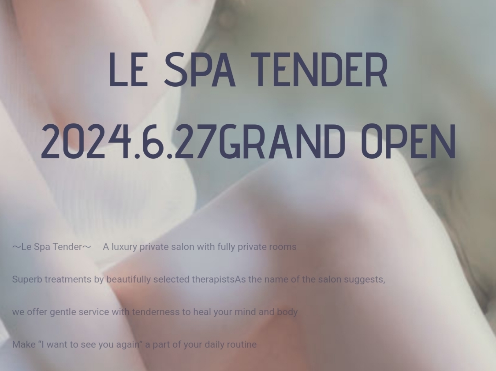 Le Spa Tender [ルスパテンダー]